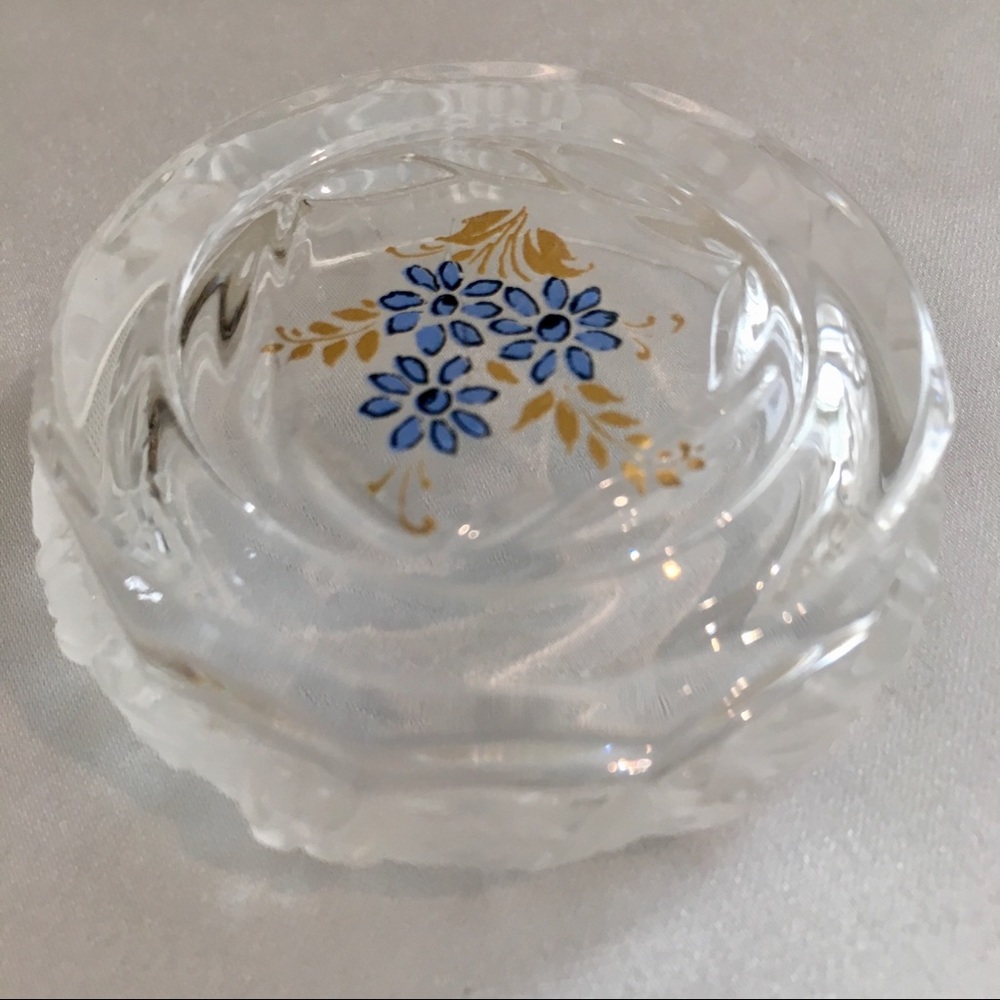 Venetian Crystal Hand Painted Box - NWOT - Picture 6 of 6